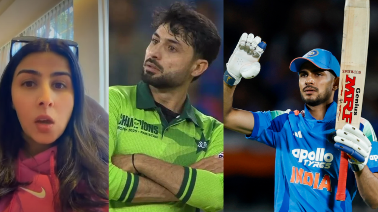 'गिल ने दिल तोड़ दिया', पाकिस्तानी महिला ने शेयर किया VIDEO, कहा- जिसके लिए अपने देश के खिलाड़ी से लड़ गई उसने... 'गिल ने दिल तोड़ दिया', पाकिस्तानी महिला ने शेयर किया VIDEO, कहा- जिसके लिए अपने देश के खिलाड़ी से लड़ गई उसने...
