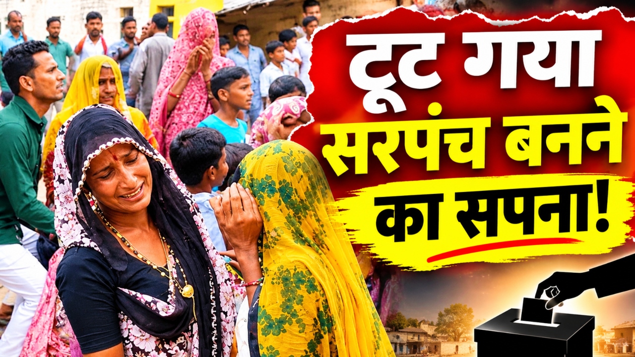 सरपंच पद की उम्मीदवारी रह गई अधूरी: नामांकन नहीं भर पाईं तो रोने लगी प्रत्याशी, सास भी हुईं बेहोश सरपंच पद की उम्मीदवारी रह गई अधूरी: नामांकन नहीं भर पाईं तो रोने लगी प्रत्याशी, सास भी हुईं बेहोश