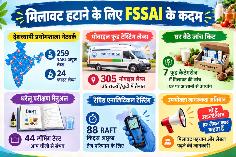 FSSAI का एक्शन