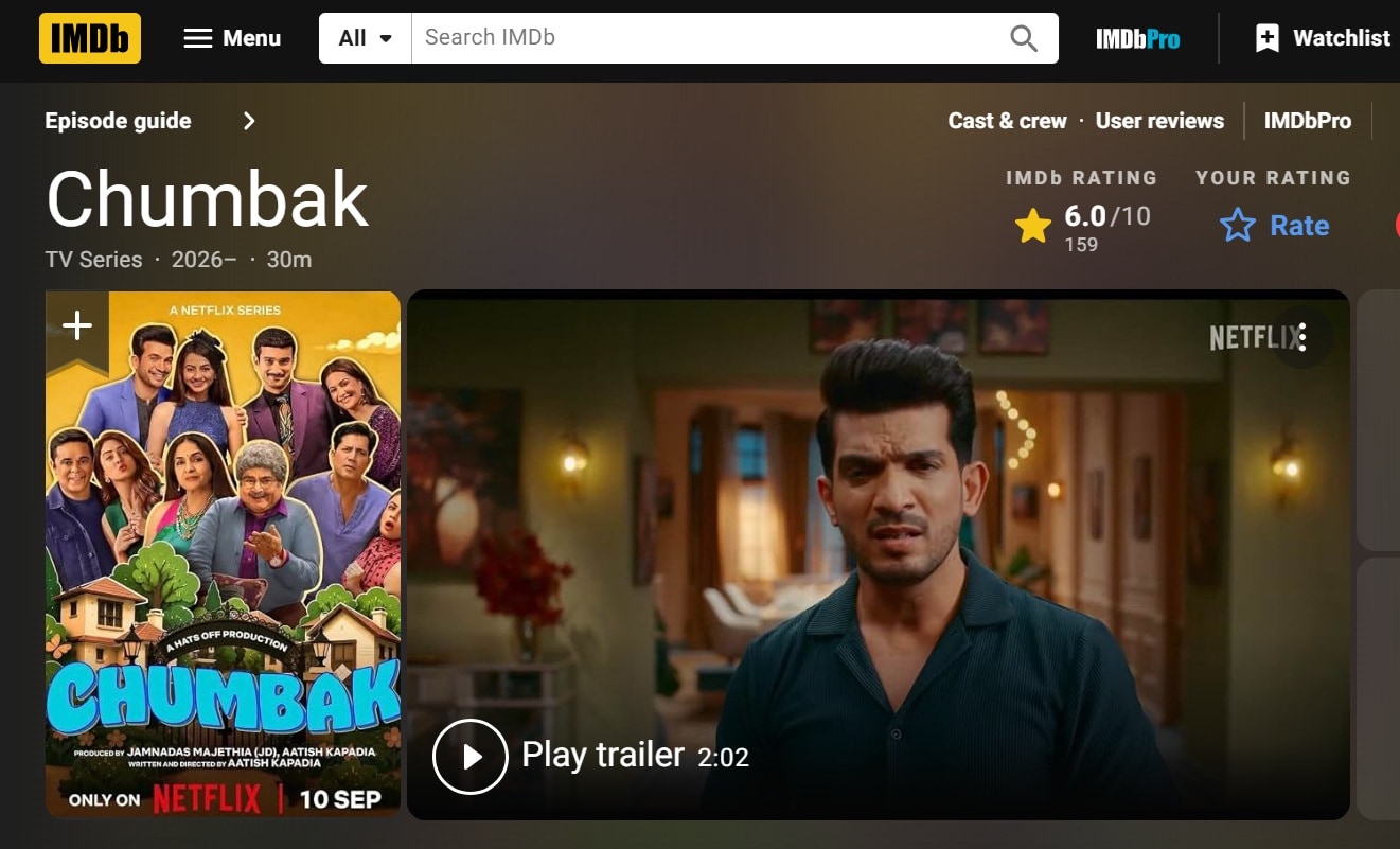 Chumbak Series Netflix 