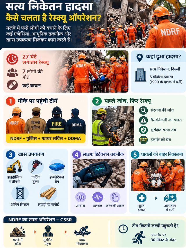 delhi building collapse rescue operation