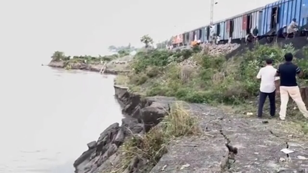 Ganga River Eriction