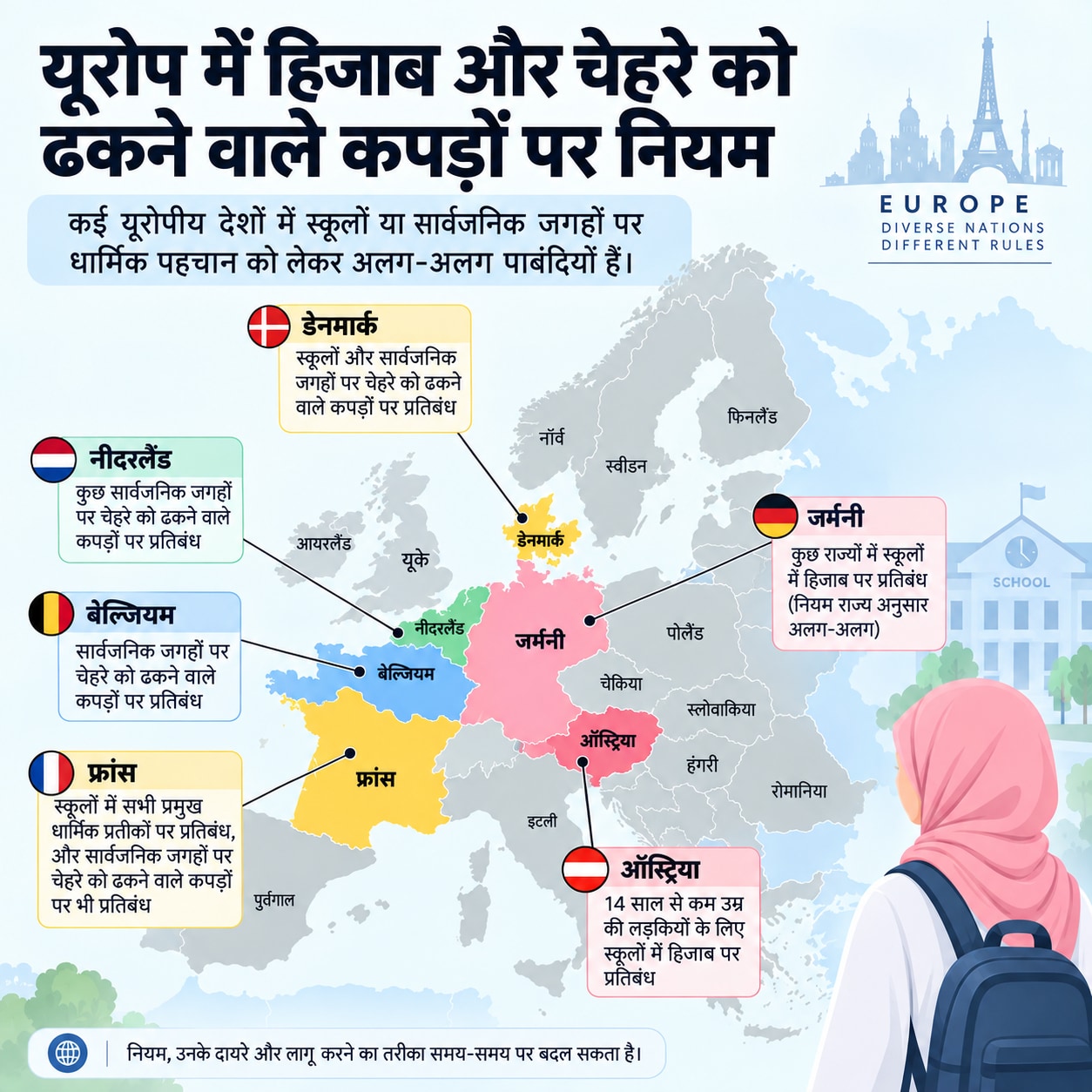 Europe Hijab Ban