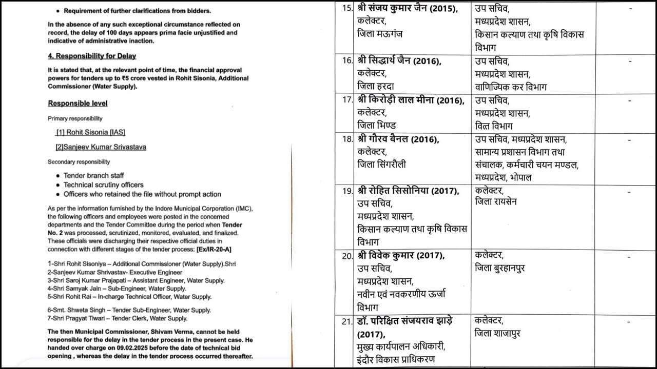 न्यायिक आयोग की रिपोर्ट