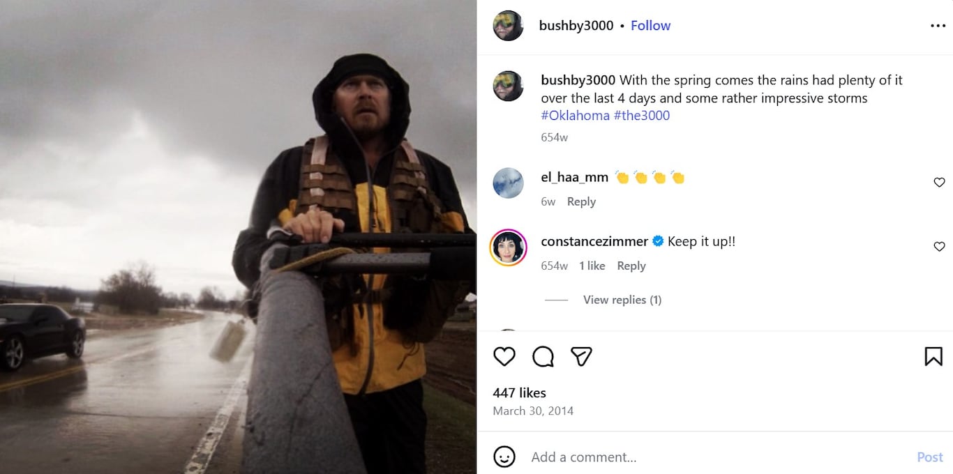 karl bushbi traveller
