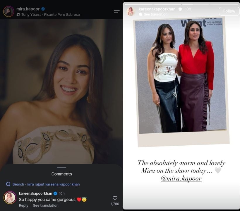 Mira Rajput Join Kareena Kapoor on What Women Want Show