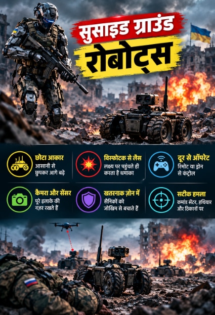सुसाइड ग्राउंड रोबोट्स
