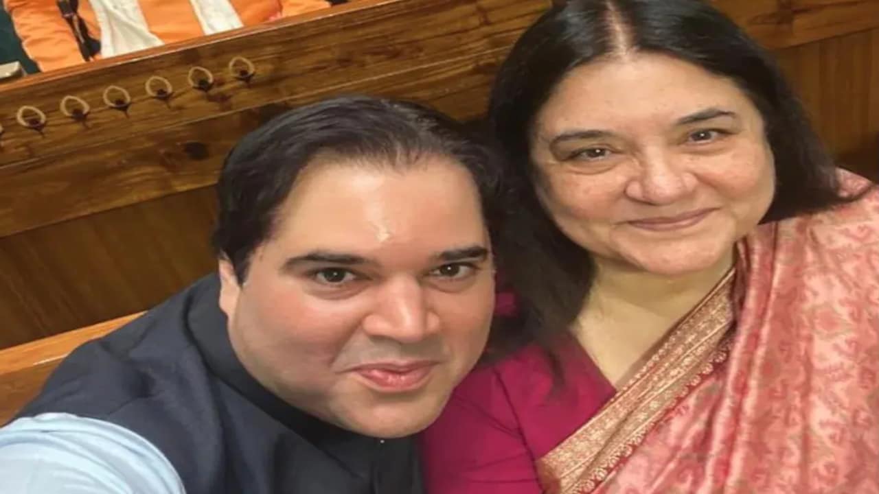 Menka Gandhi Varun Gandhi
