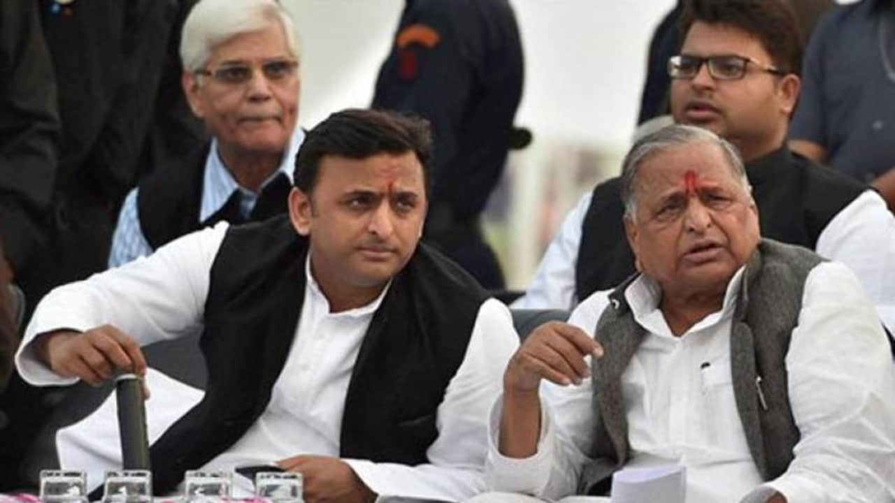 Mulayam Singh Yadav Akhilesh Yadav