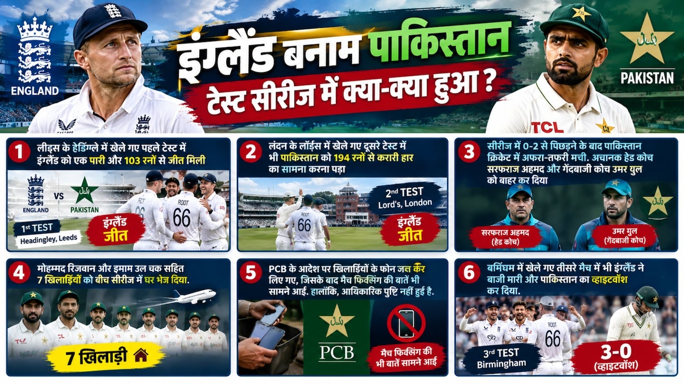 pak vs eng test result