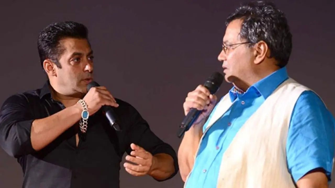 salman khan and subhas ghai fight