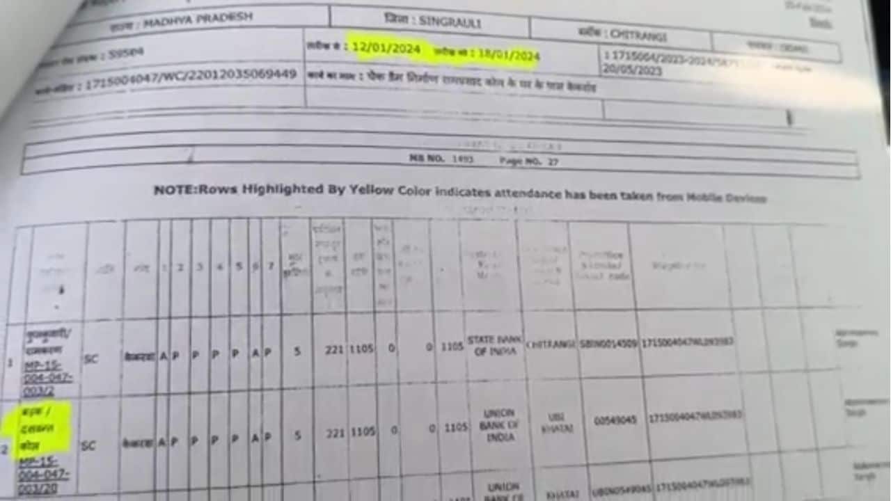 सिंगरौली में मनरेगा घोटाला