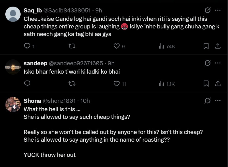 Social Media Comments