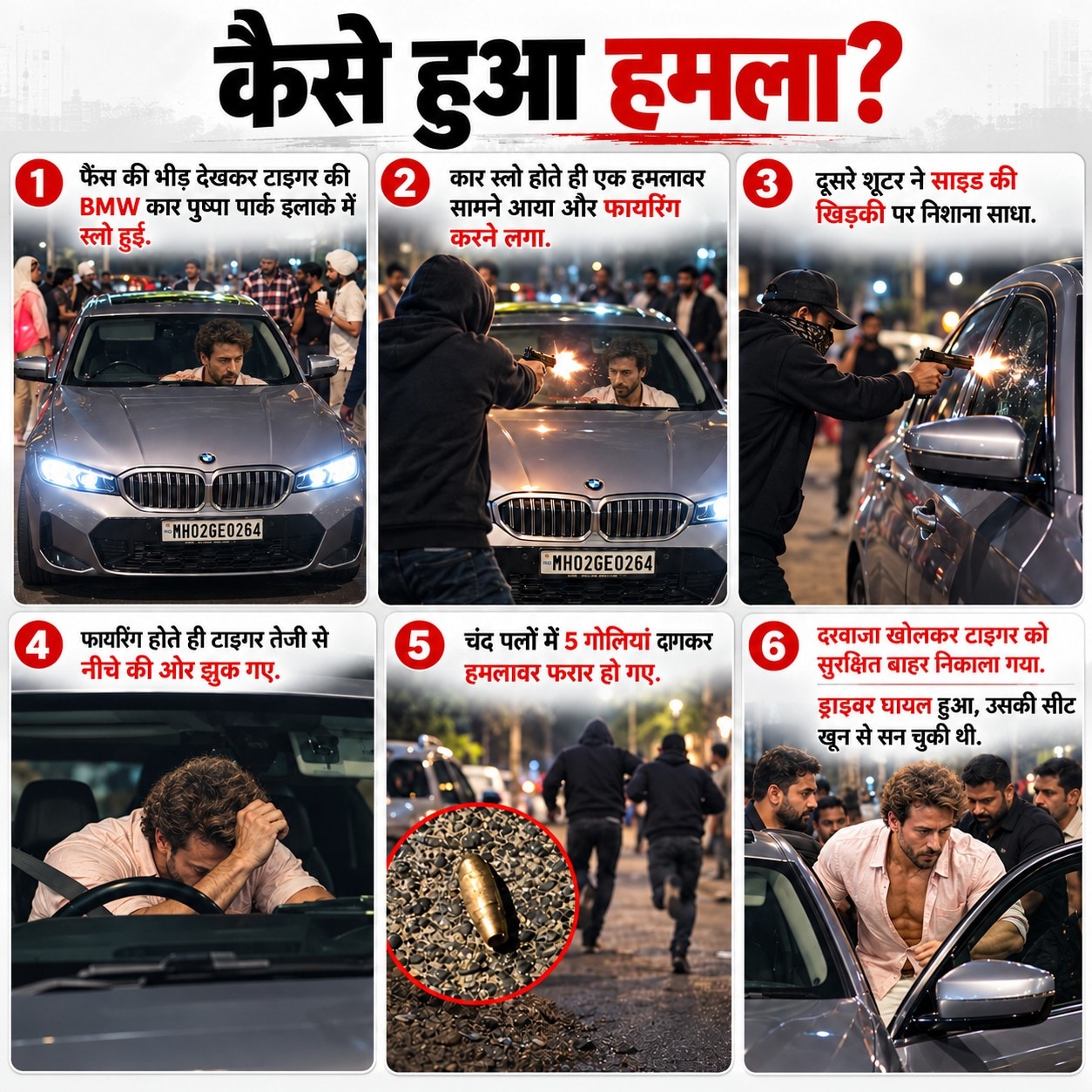 Tiger Shroff firing case