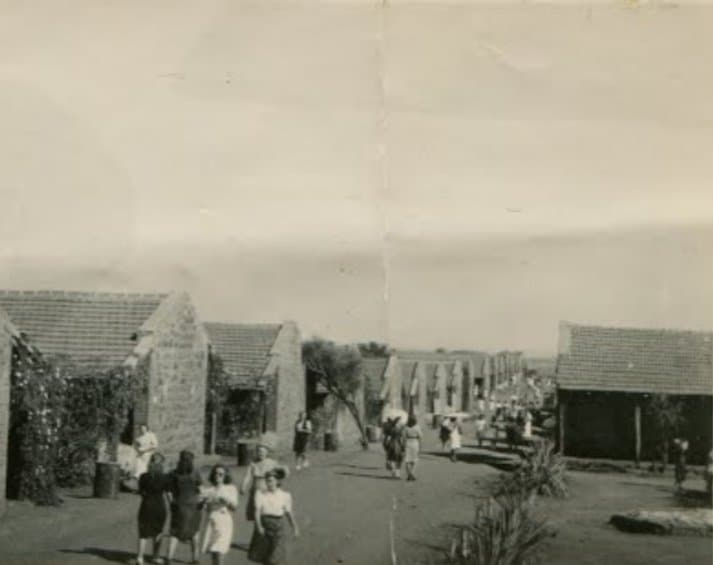 वलीवाडे में पोलिश शरणार्थी