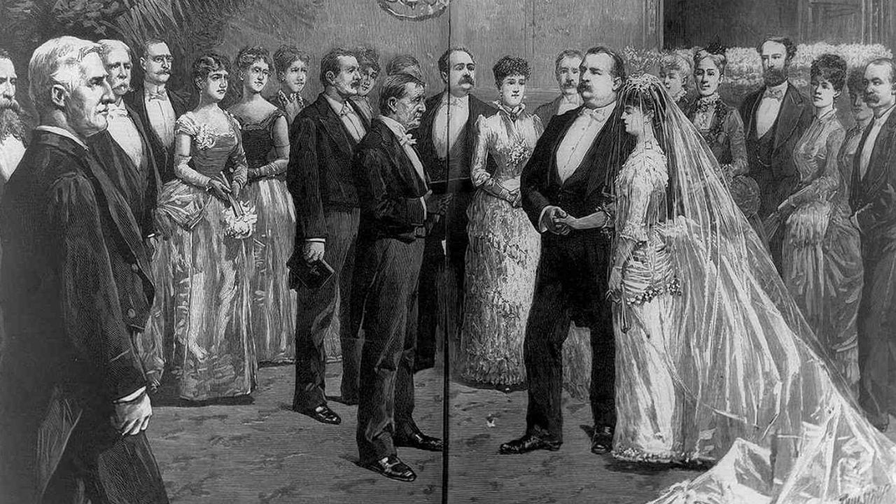 grover cleveland married frances folsom